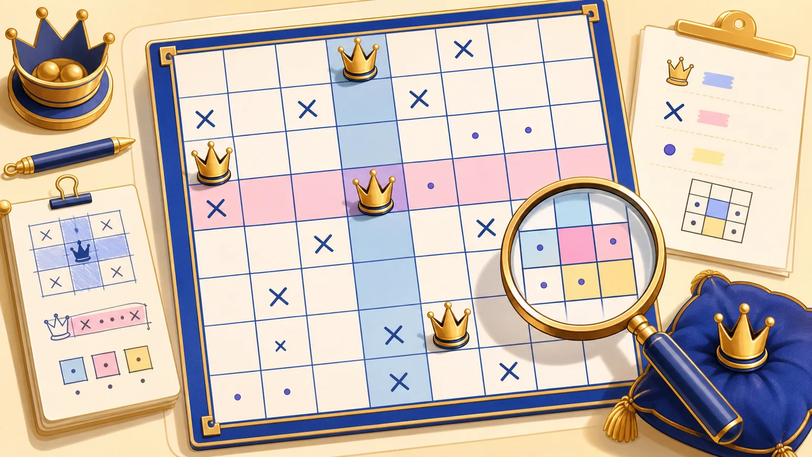 Queens Game guide image